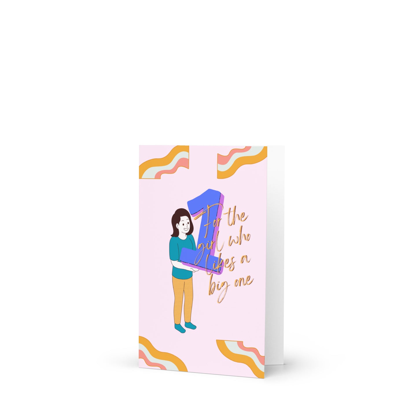 Big One Greeting card
