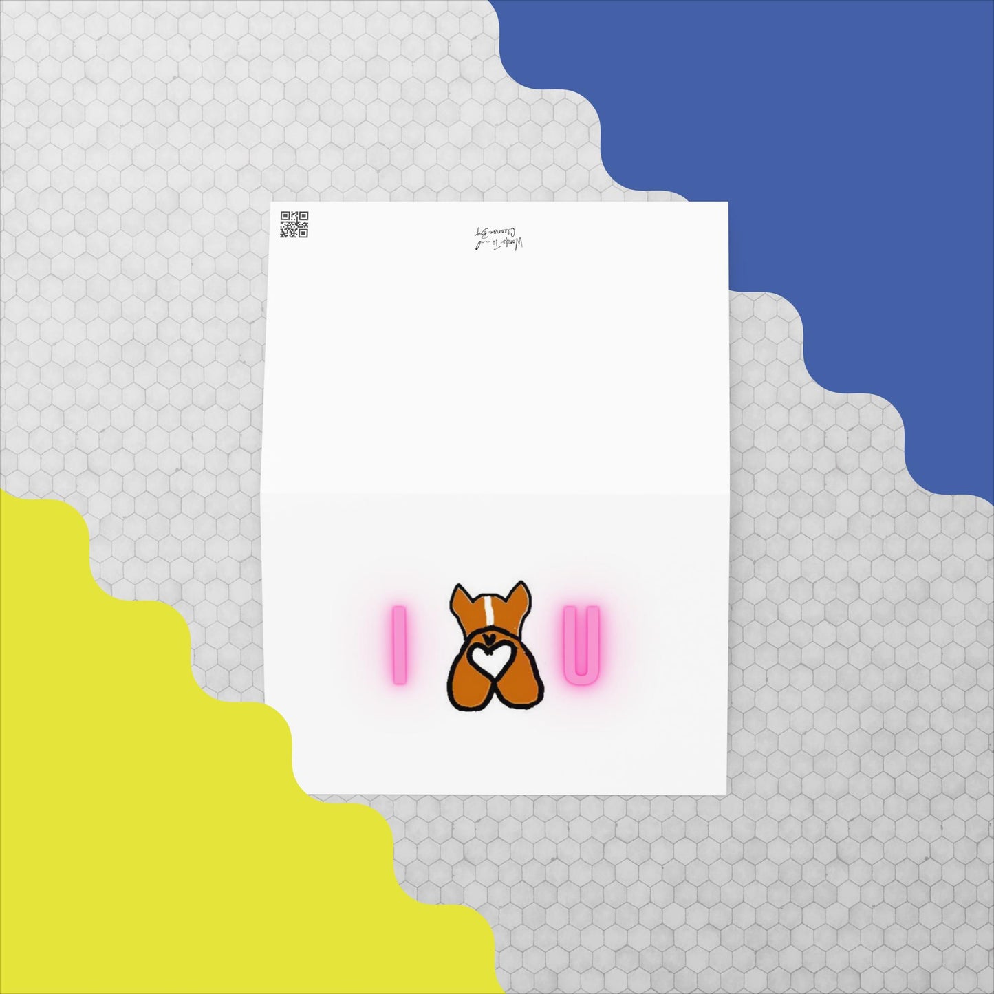 I β€ You Greeting Card