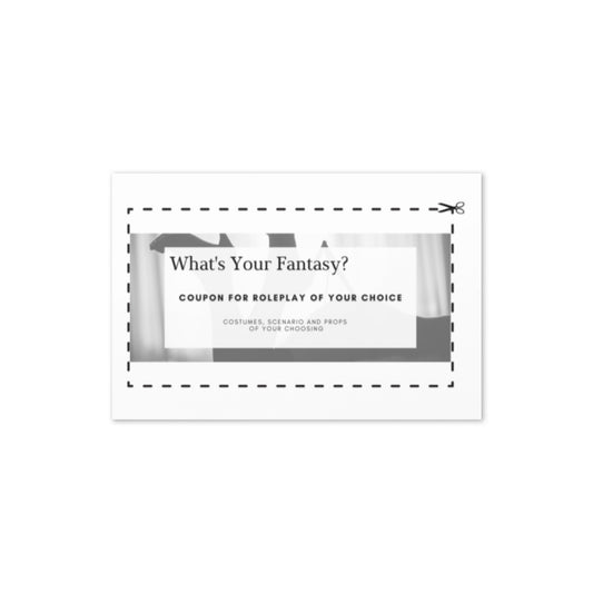 What's Your Fantasy Greeting Card