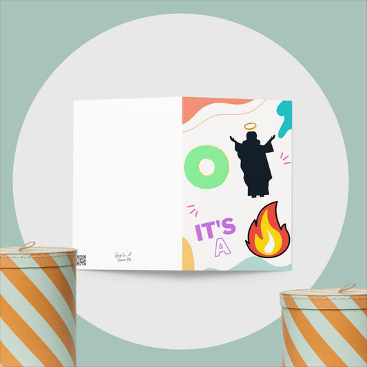 It's A Fire Greeting Card
